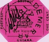 1 cent. Guyana britannica