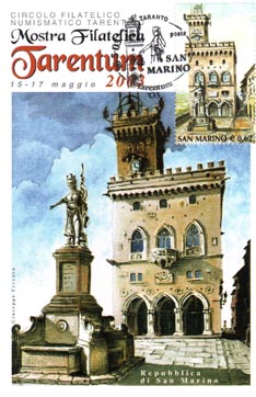2003 Cartolina e annullo di San Marino