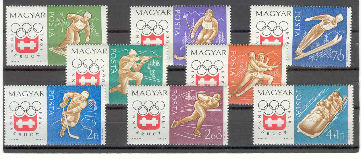 10761 - Ungheria - serie compelta nuova: Olimpiadi d
