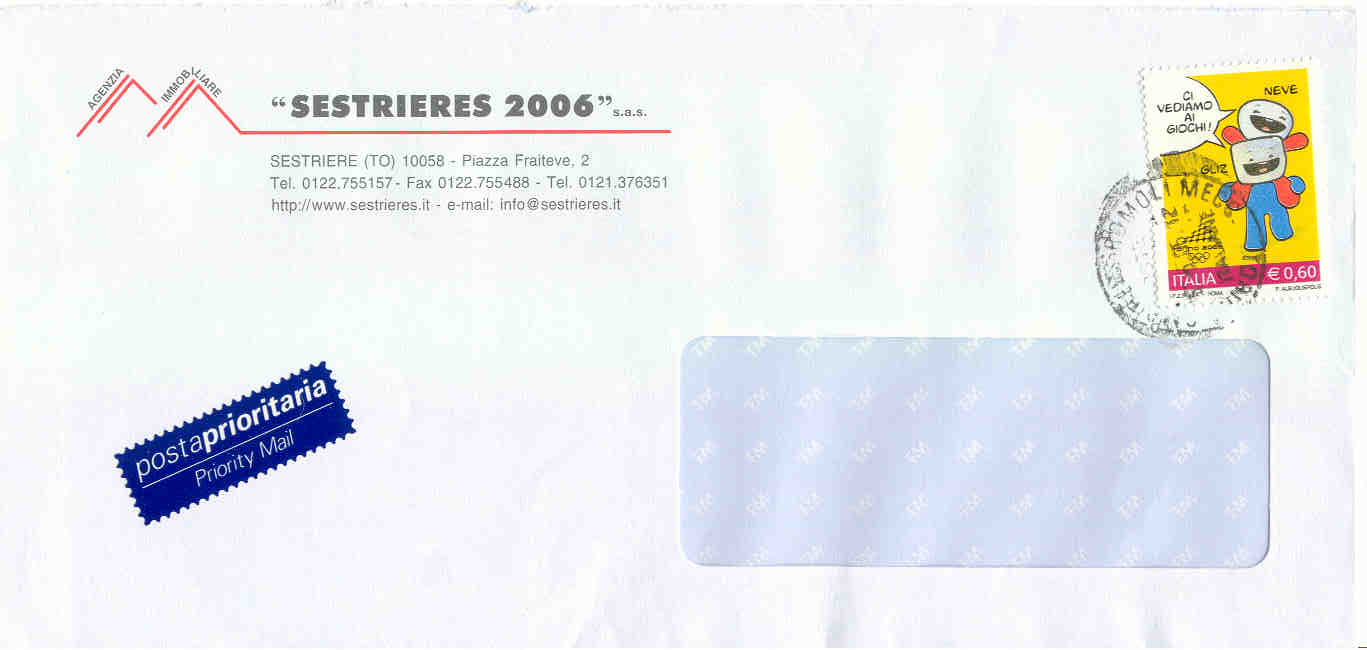 26828 - 2005 - Torino 2006 Eur.0.60 - Torino 6.5.2006