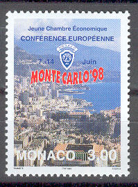 12592 - Monaco - serie completa nuova: Conferenza europea Giovane camera economica