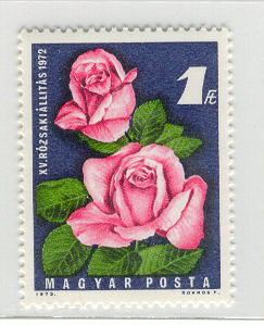 13784 - Ungheria - serie completa nuova: Esposizione nazionale di Rose