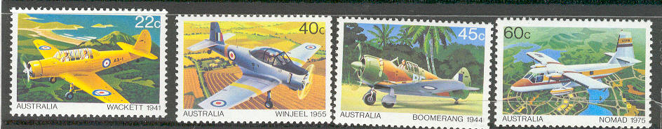 13832 - Australia - serie completa nuova: aerei