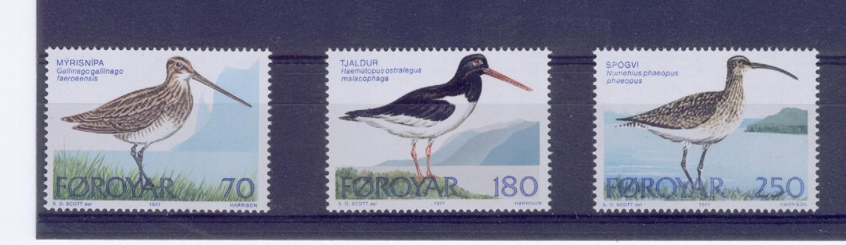 14937 - Far Oer - serie completa nuova: Uccelli