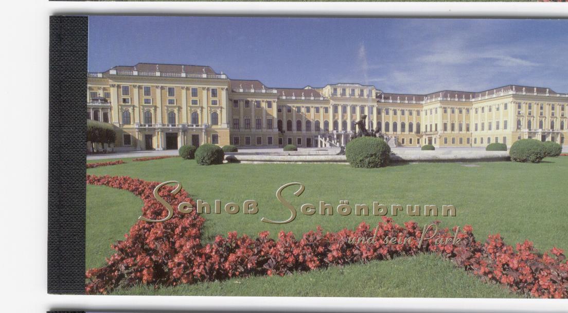 15153 - ONU - Vienna - libretto Palazzo e giardini di Schonbrunn a Vienna - World Heritage UNESCO