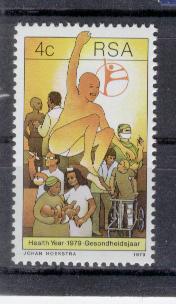 17872 - Sud Africa - serie completa nuova: Anno mondiale della salute 1979