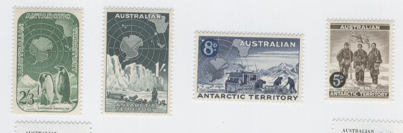 17982 - Australian Antartic Territory - serie completa nuova: seconda serie emessa