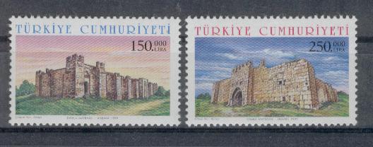 18066 - Turchia - serie completa nuova: castelli