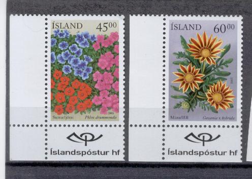18286 - Islanda - serie completa: fiori