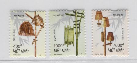 18315 - Vietnam - serie completa nuova: artigianato locale