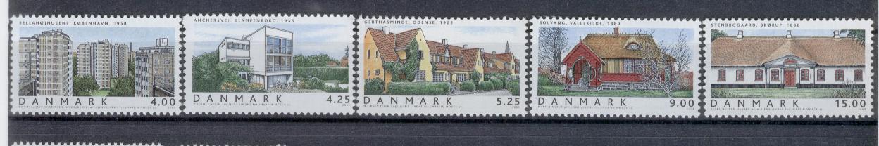 18676 - Danimarca - serie completa nuova: Edifici