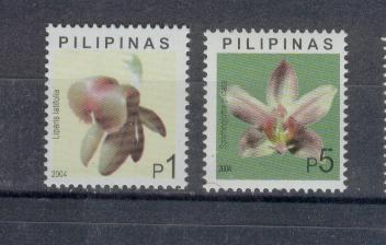 21052 - Filippine - serie completa nuova: fiori 2