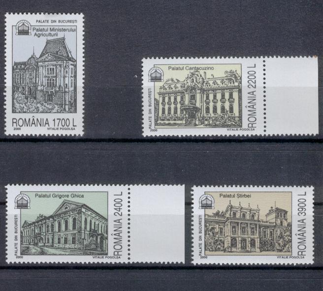 18769 - Romania - serie completa nuova: Edifici storici