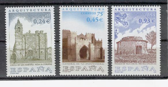 19284 - Spagna - serie completa nuova: Architettura