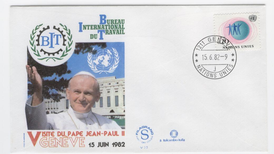 19622 - Viaggio di S.S. Giovanni Paolo II alle Nazioni Unite di Ginevra 1982