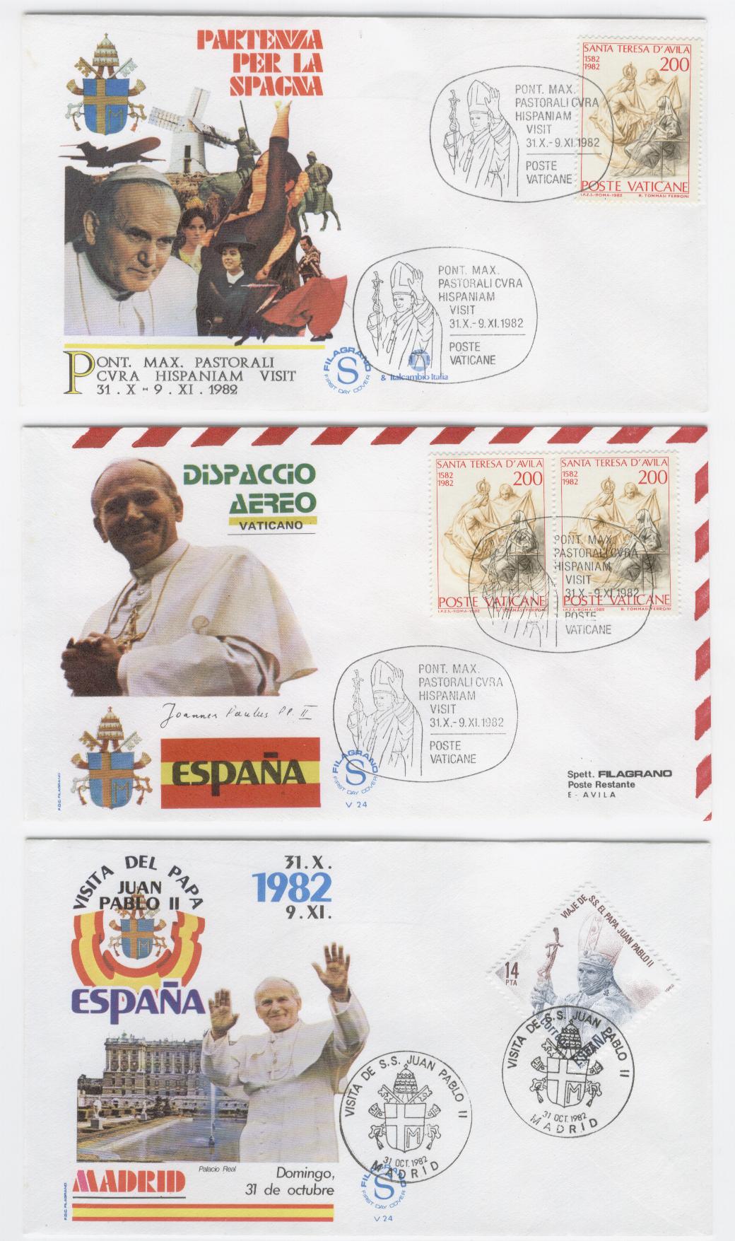 19623 - Viaggio di S.S. Giovanni Paolo II in Spagna 1982