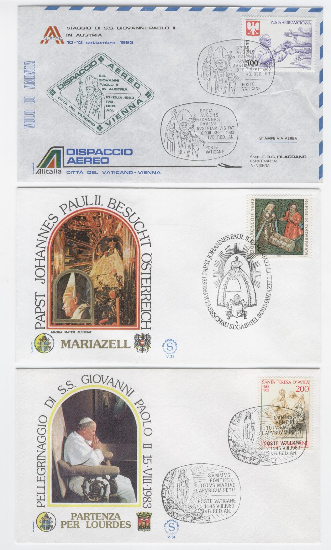 19626 - Viaggio di S.S. Giovanni Paolo II in Austria e Francia 1983