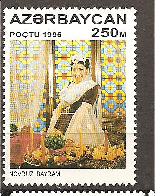 22853 - Azerbaigian - serie compelta nuova: costumi locali