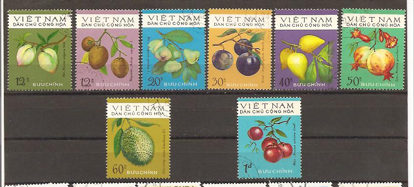 23885 - Vietnam - serie completa usata: Frutti