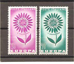 25672 - Italia - serie completa nuova: Europa CEPT 1964
