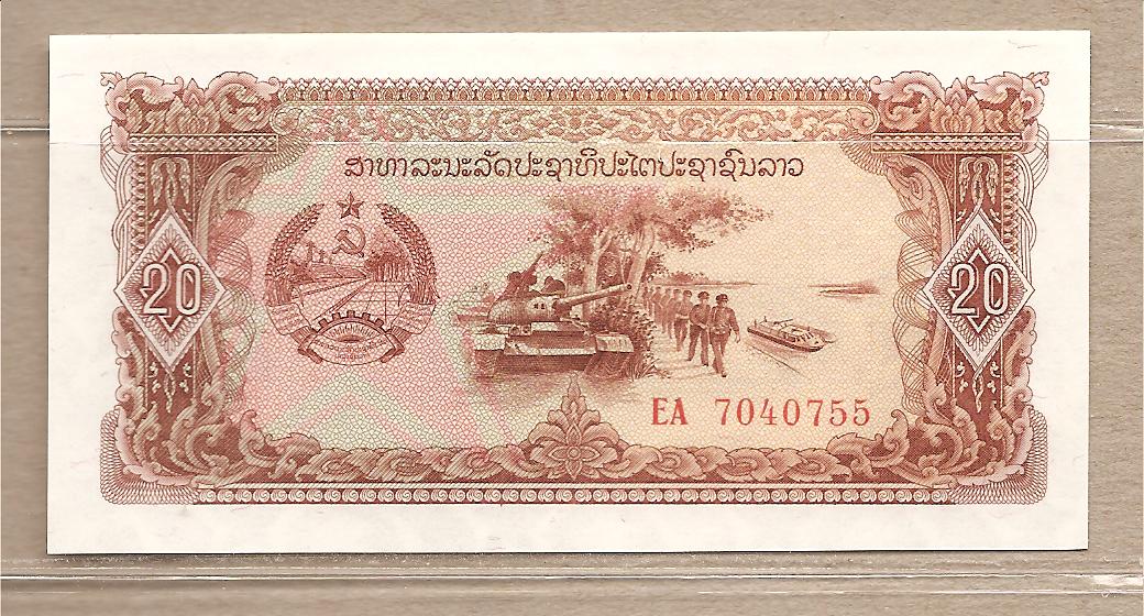 26458 - Laos - banconota non circolata da 20 Kip