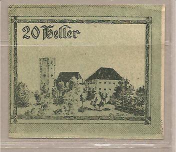 27399 - * Austria - Notgeld (biglietti sostituti delle monete) da 20 Heller - 1920 -