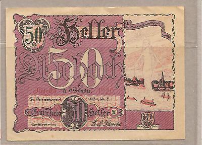 27422 - *Austria -Notgeld (biglietti sostituti delle monete) da 50 Heller - 1920 -