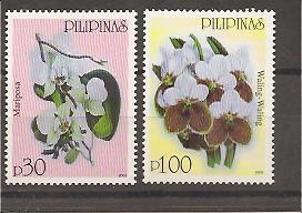 29706 - Filippine - serie completa nuova: Orchidee