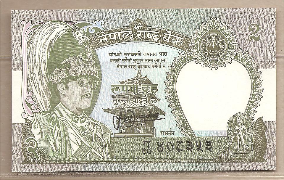 29910 - Nepal - banconota non circolata da 2 Rupie