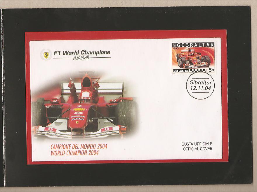 30750 - Ferrari - campione del mondo 2004 - Folder Ufficiale Bolaffi