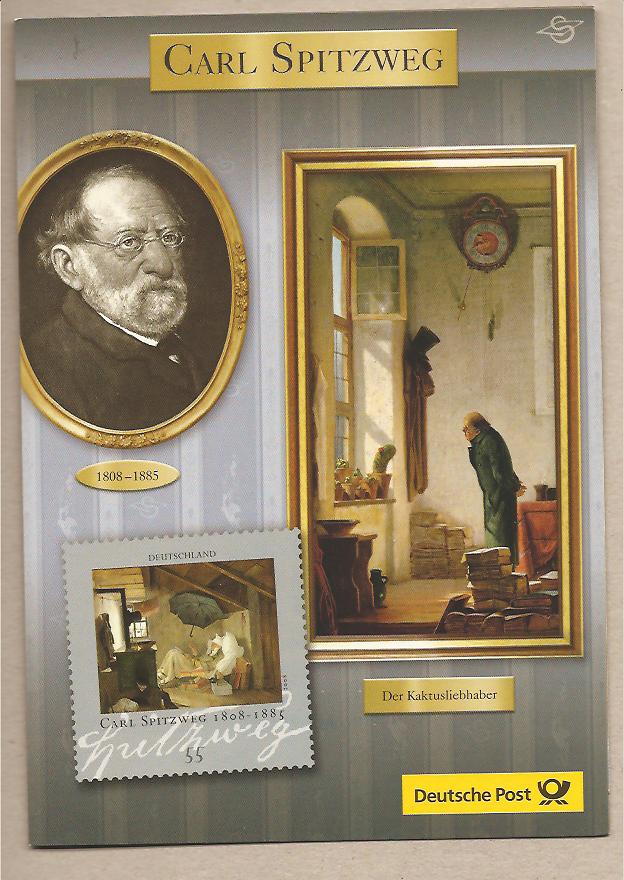 30842 - Germania- -folder: Anniversario della nascita del Pittore Carl Spitzweg - 2008