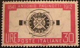 30891 - 1962 - Cinquantenario della morte di Antonio Pacinotti. Unif. n.938 **
