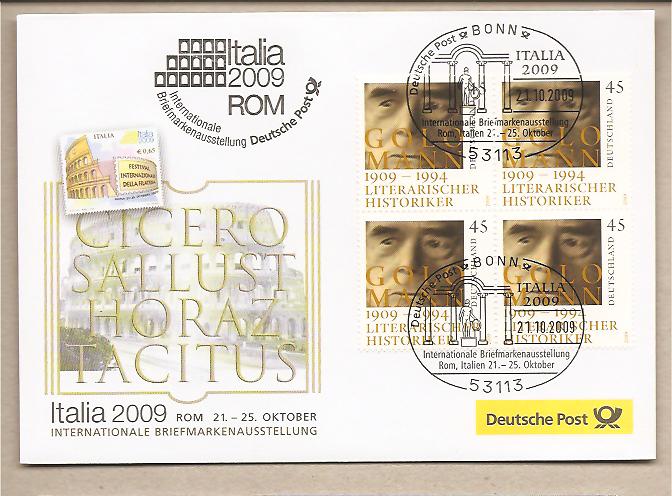 30907 - Germania - busta ufficiale  con annullo speciale: Roma - Festival Inter.le della Filatelia 2009