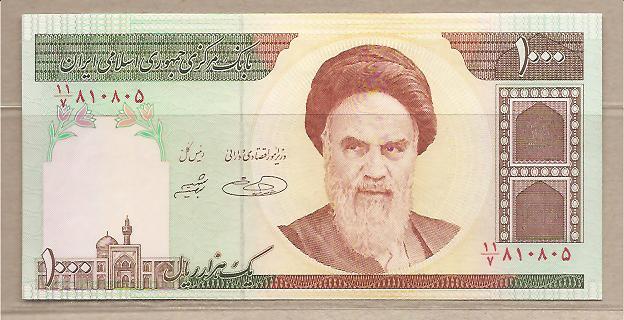 31285 - Iran - banconota non circolata da 1000 Rials