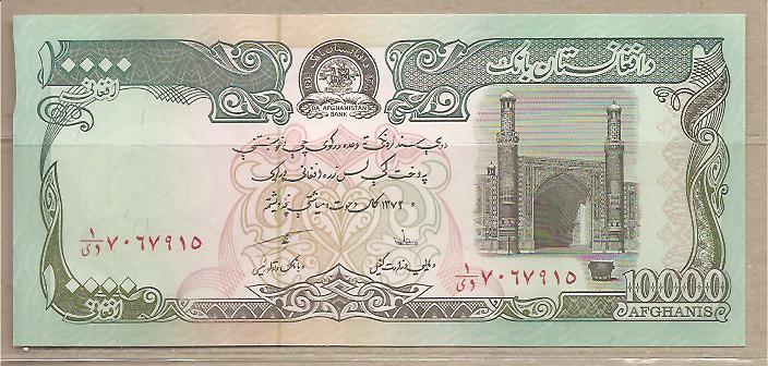 31389 - Afghanistan - banconota non circolata da10.000 Afghanis
