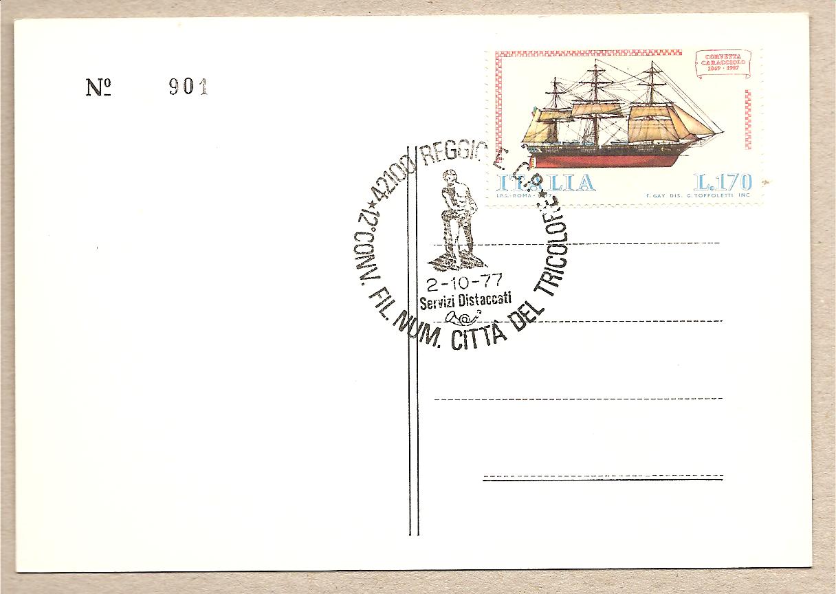 32215 - Italia - cartolina con annullo speciale: 12 Convegno Nazionale Citt del Tricolore - Reggio Emilia 1977