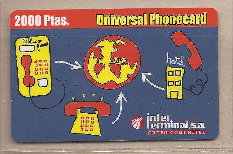 32603 - Spagna - scheda telefonica da 2000 Pesetas