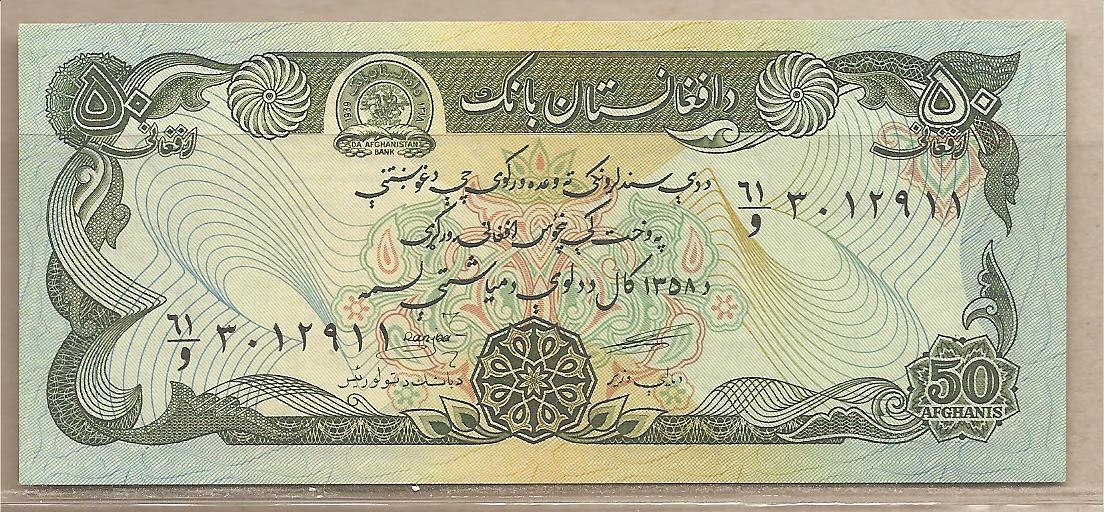 32940 - Afghanistan - banconota non circolata da 50 Afghanis