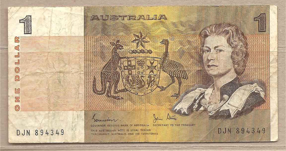 34136 - Australia - banconota circolata da 1 Dollaro