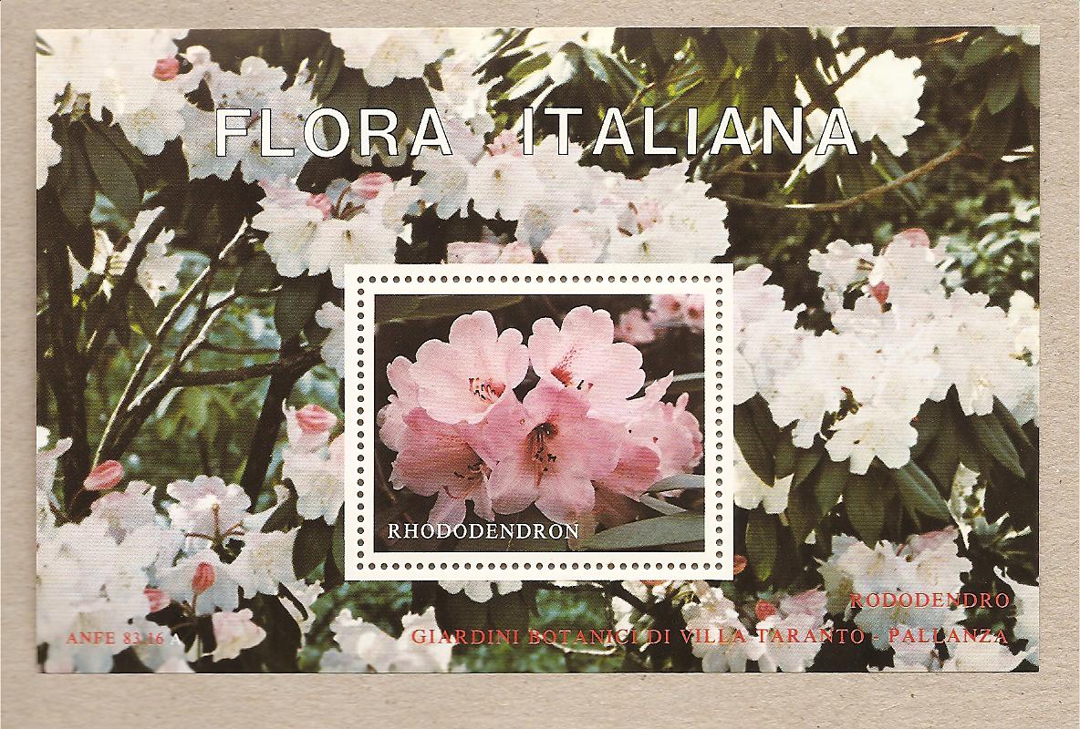 34886 - Foglietto erinnofilo nuovo: Giardini di Villa Taranto - Rododendro