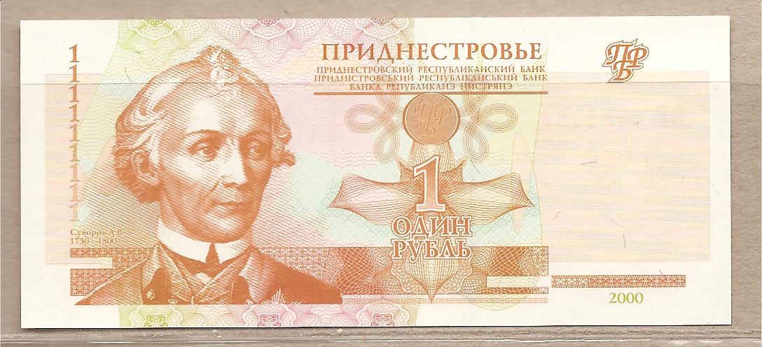 35101 - Transnistria - banconota non circolata da 1 Rublo - 2000