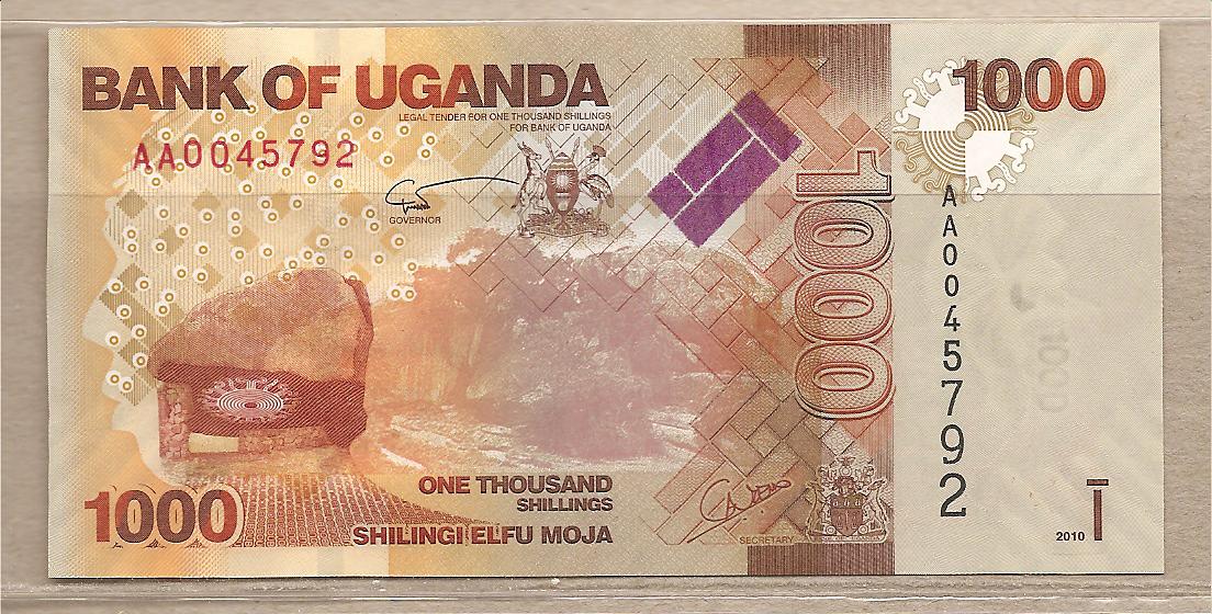 35178 - Uganda - banconota non circolata da 100 Scellini - 2010