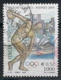 36179 - 2000 - L.1000/Eur.0.52 - Olimpiadi di Sidney