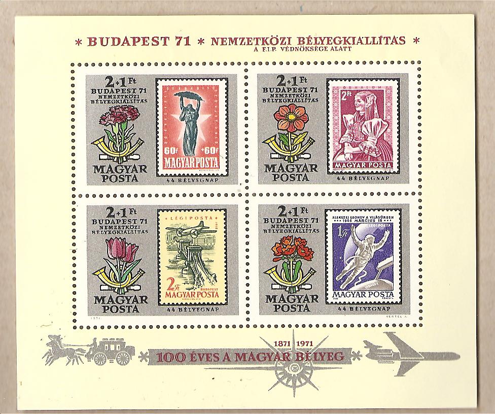 36208 - Ungheria - foglietto nuovo: Unificato n BF 88 - 1971