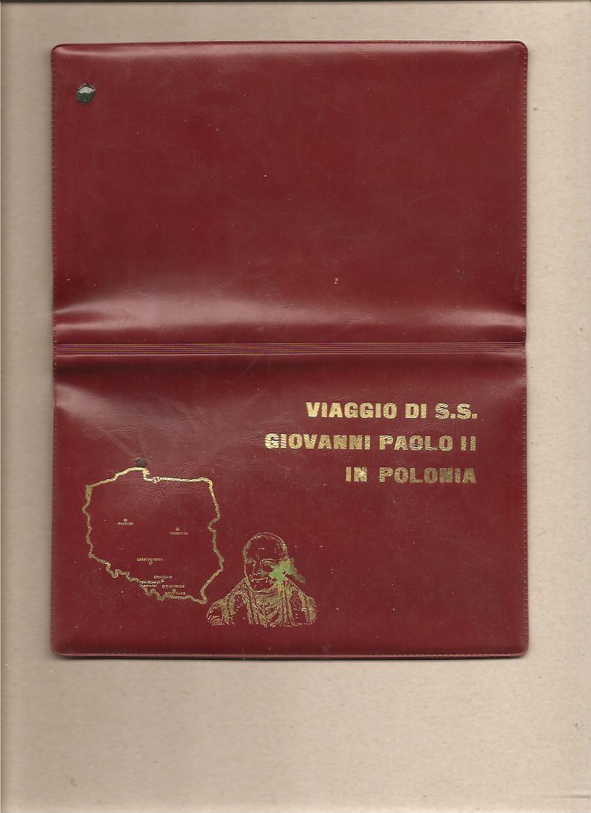 36675 - Sua Santit Giovanni Paolo II in Polonia - Giro Speciale completo composto da: 13 buste + f.bolli Polonia + foglietto erinnofilo - 1979