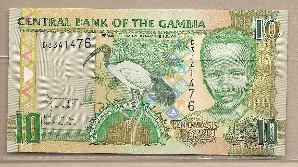 36982 - Gambia - banconota non circolata da 10 Dalasis - 2006
