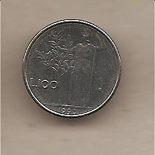 39329 - Italia - moneta circolata da 100 Lire  Minerva 2 Tipo - 1990