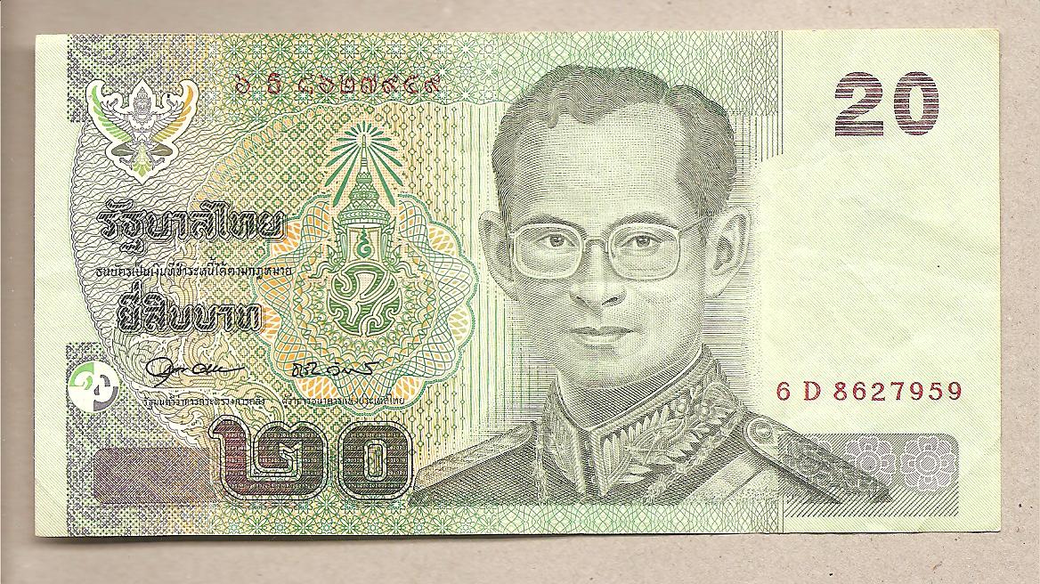 40150 - Thailandia - banconota circolata da 20 Baht