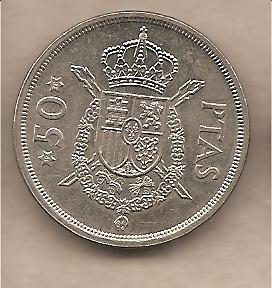 41282 - Spagna - moneta circolata da 50 Pesetas - 1978