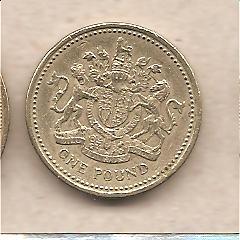 41456 - Regno Unito - moneta circolata da 1 Pound - 1993
